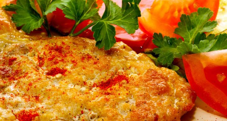 Seafood Omelette