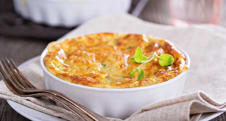Souffle Omelette Chicken