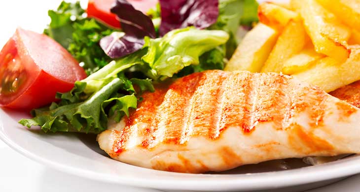 Chicken Breast Fillets with Lime and Baby Potatoes