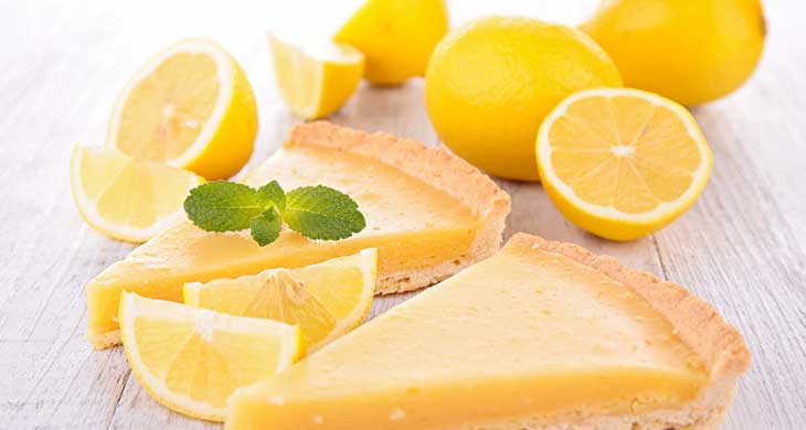 Lemon Cream Tart Pudding