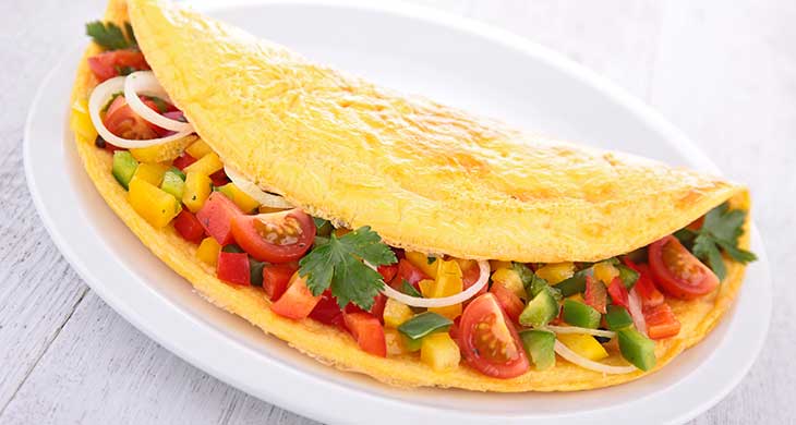Spanish Omelette with Mixed Vegetables
