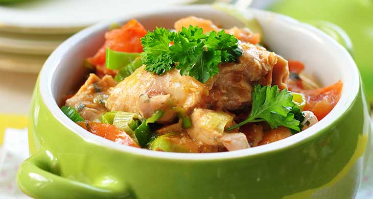 Chicken Braise with Vegetables