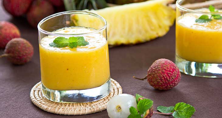 Tropical Fruit Trifle Smoothie