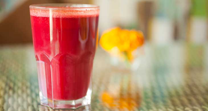 Beetroot and Carrot Juice
