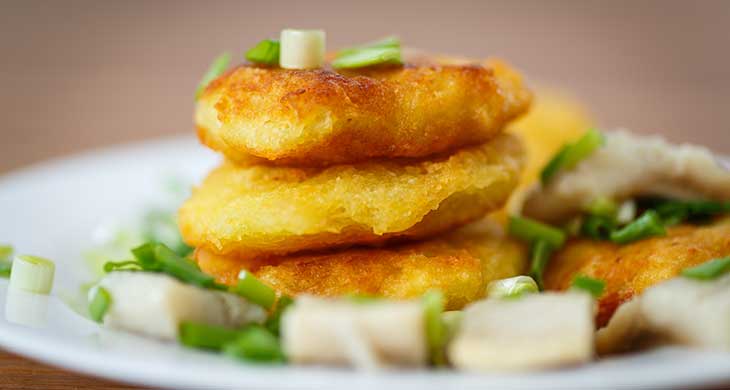 Potato Stuffed Pancakes