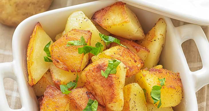 Roast Potatoes with Rosemary and Garlic