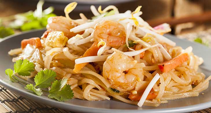 Prawns Chow Mein