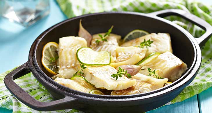 Steamed Fish with Garlic and Ginger