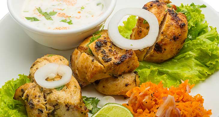 Chicken Tikka with Lime & Mint