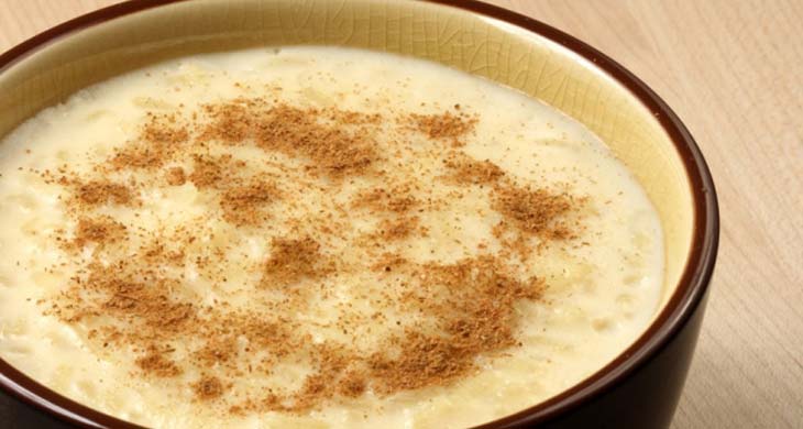 Saffron-Spiced Rice Pudding