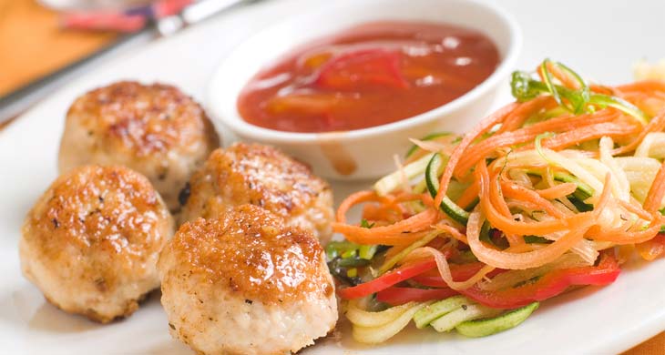 Chicken & Apple Bites