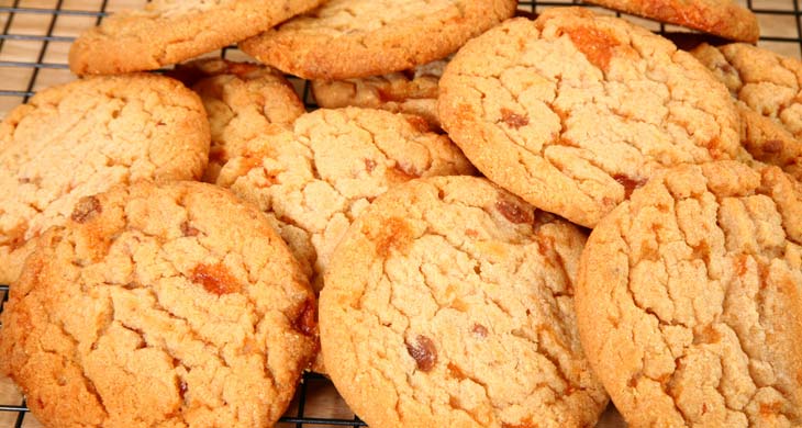 Crunchy Peanut Cookies